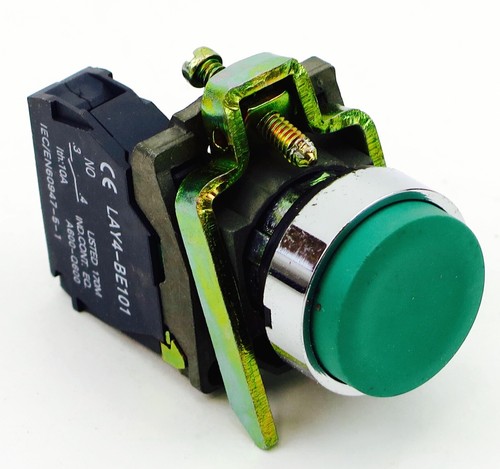 Push Button fits XB4-BL31 Red Momentary 1NO 1NC YC-XB4-BL31