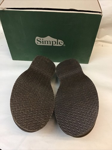 Simple Bravado 640009 DBRN Leather Mule, Dark Brown, Men’s Size 10.5 NEW - Picture 8 of 18