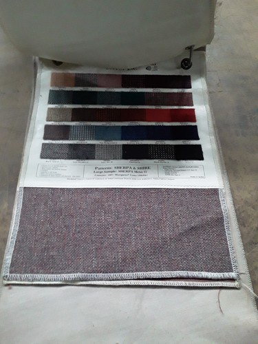 Huge Vintage Salesman Fabric Sample Book with Large Pages of Material Samples - Picture 24 of 24