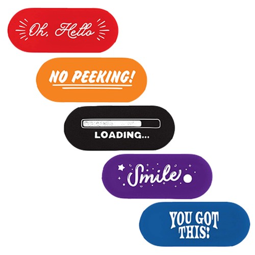 5 Pcs Privacy Cover Laptop Camera Lid Sticker for Phone Webcam Protector - Afbeelding 8 van 12