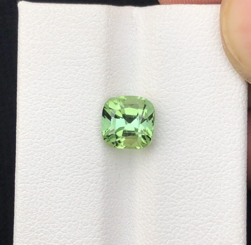 2.30 Cts Beautiful Blueish Green Tourmaline Gemstone @ Afghanistan - Picture 2 of 5