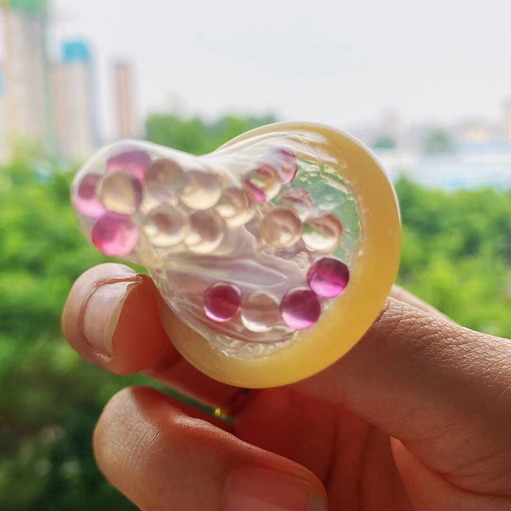 Latexkondome Für Erwachsene Mit Empfindlichem Orgasmus Geschmierter R