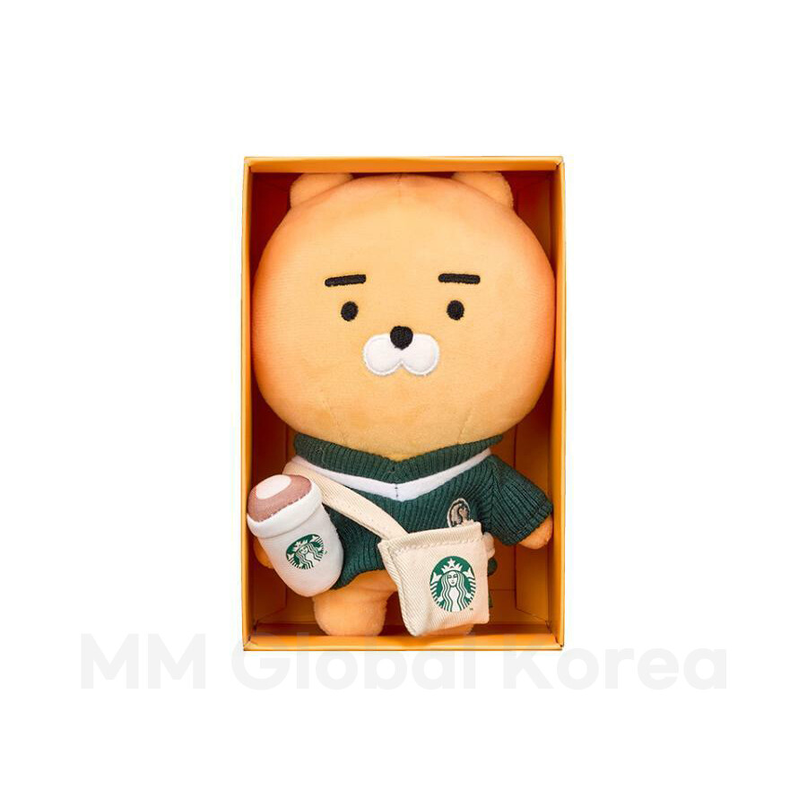 【韓国スタバ】KAKAO FRIENDS★MyBuddy Choonsik Keychain Starbucks Korea 2024 MyBuddy Choonsik Plush Keychain Doll