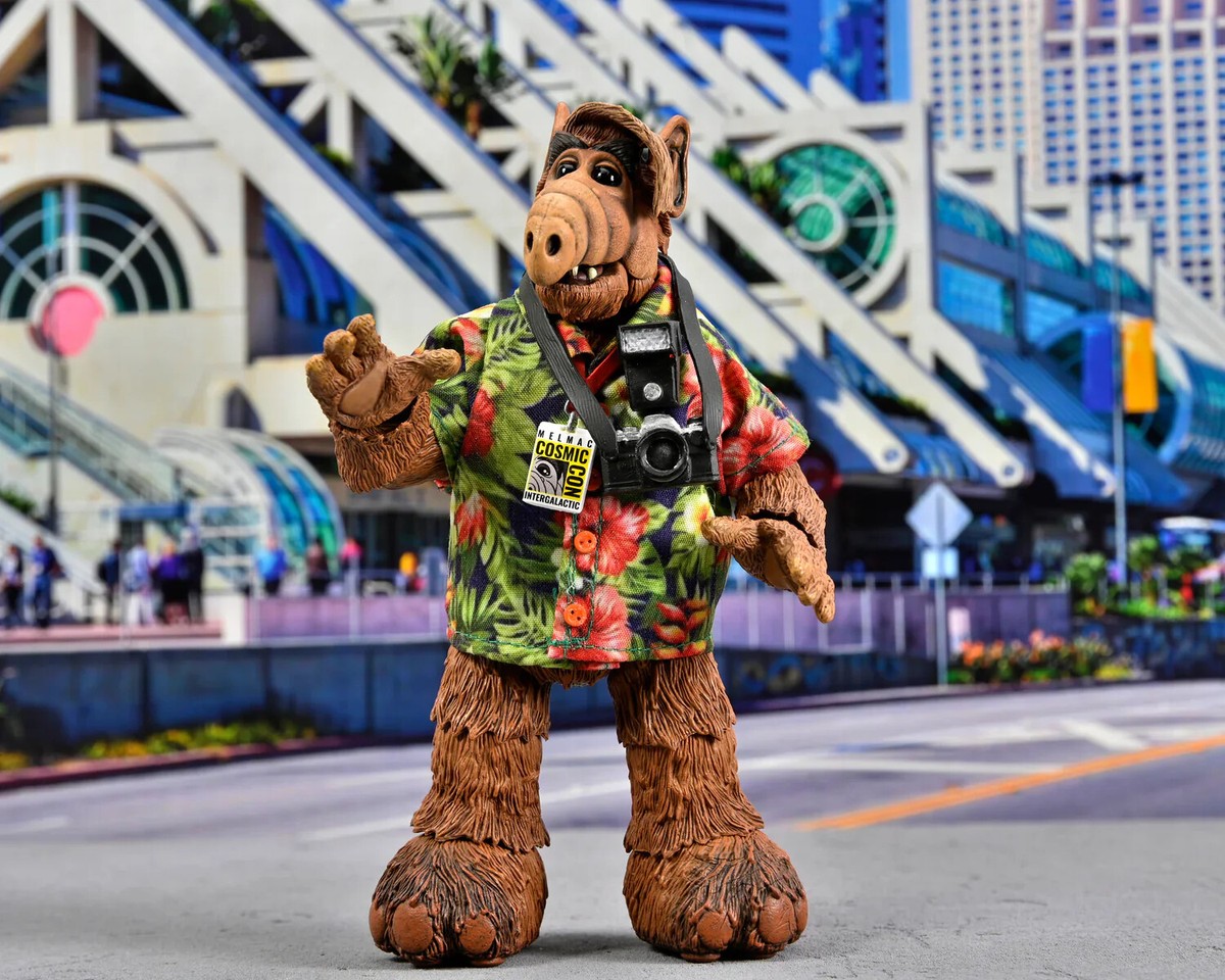 Figurine ALF NECA - 18cm - Collector Série TV Années 80 - échelle 1/12 - Neuf Sous Blister