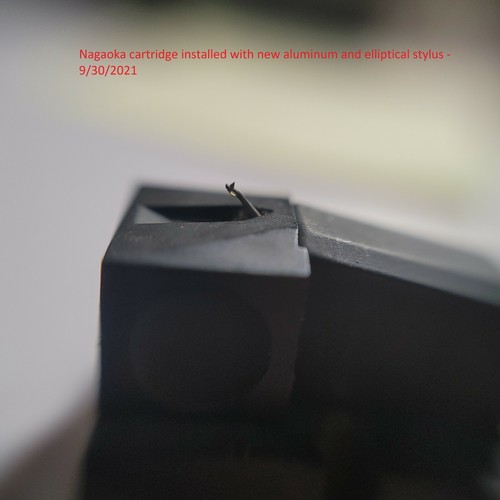 Cartridge Retipping Service with New Aluminum Elliptical Stylus. Full