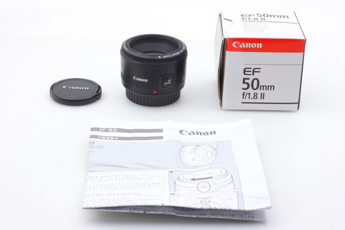 【おまけ付】箱あり_CANON EF 50mm F1.8 II おまけ付】箱あり_CANON EF 50mm F1.8 II Amazon.co.jp: Canon 単