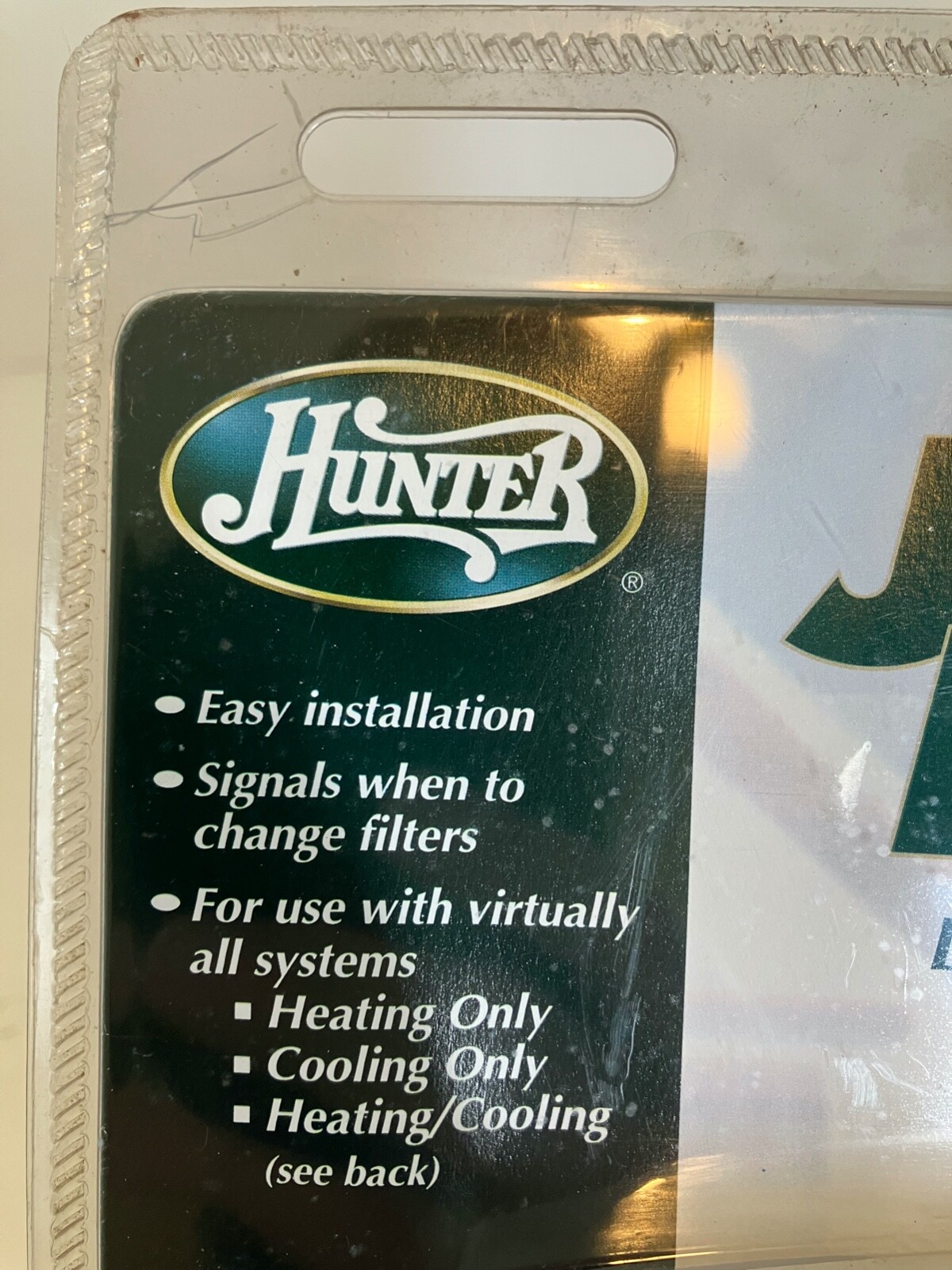 Hunter Just Right Digital Electronic Thermostat Model 42999B Heat and Cool New