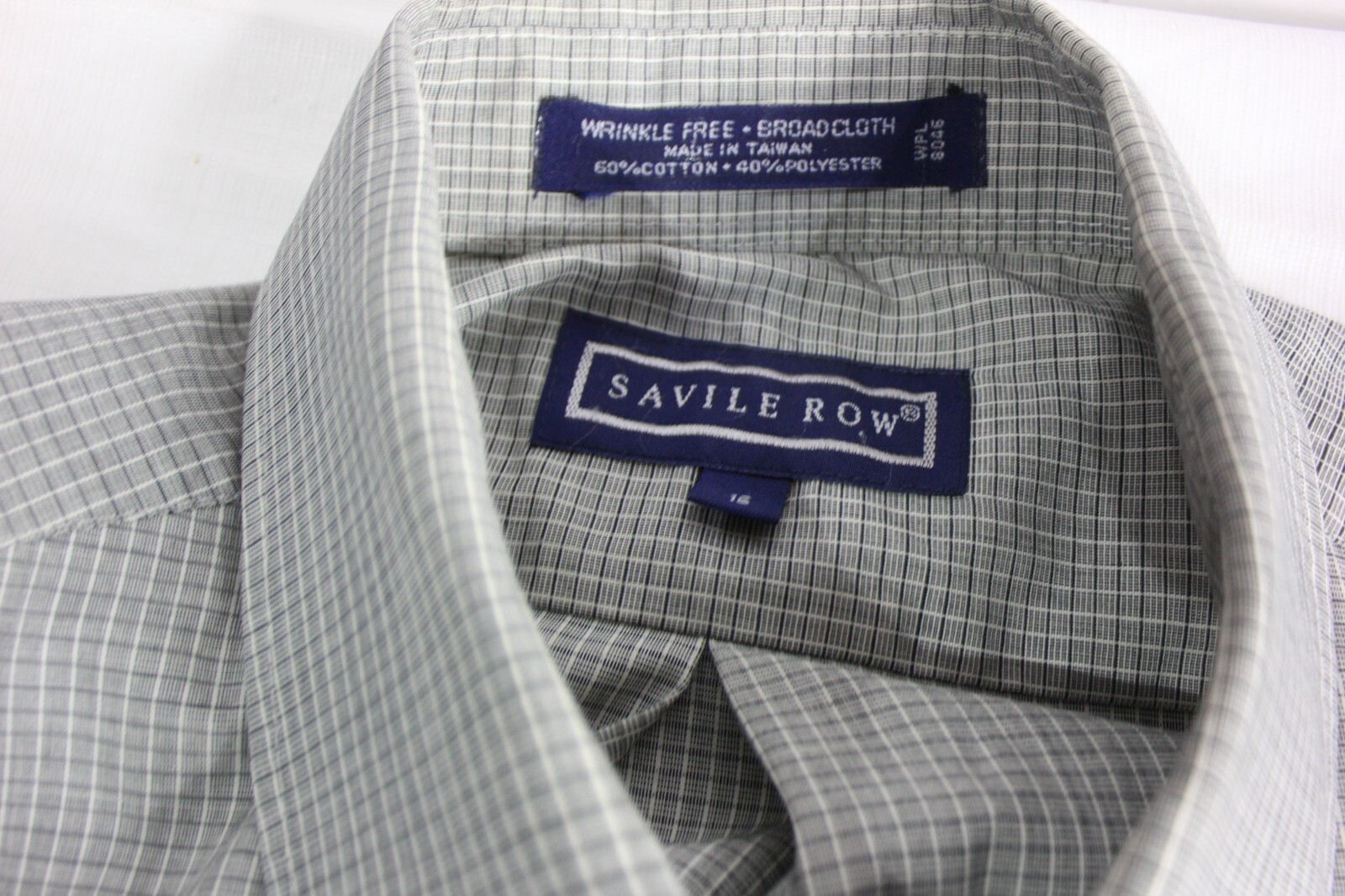 Camicia uomo Savile Fila verde quadri manica corta casual adulto 16