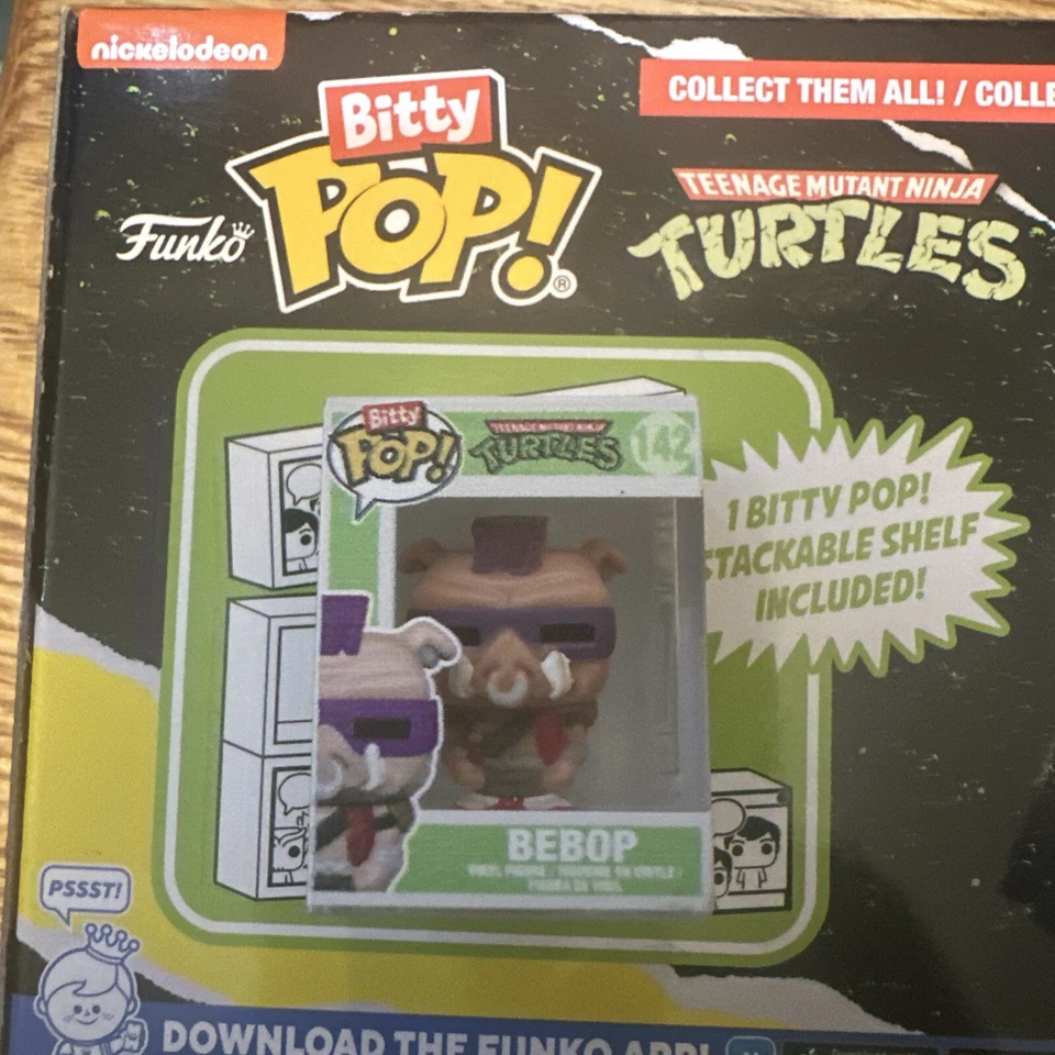 Funko Bitty POP! Tortugas Ninja Adolescentes Mutantes Misterio Bitty Bebop Foto 2 de 4