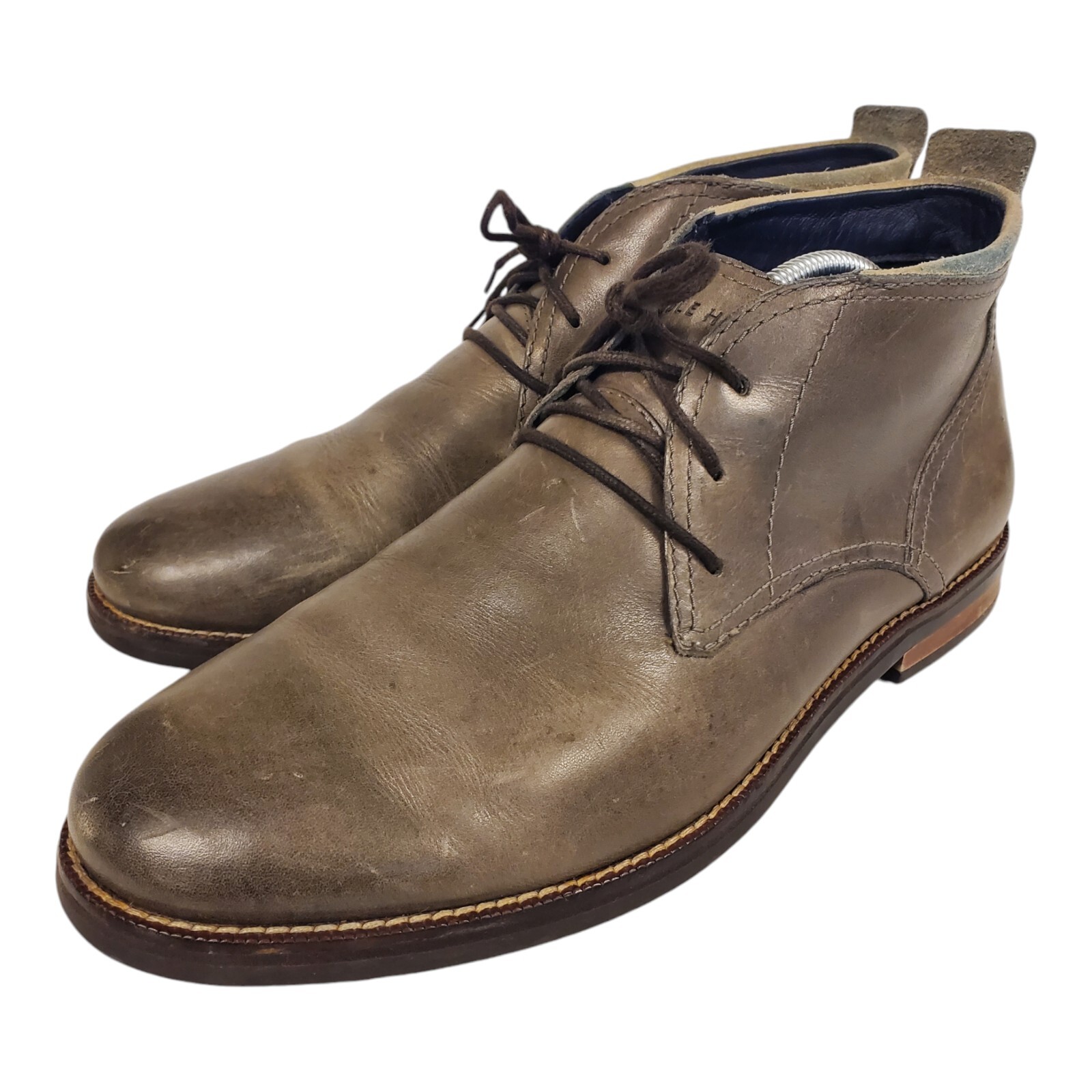 SAOLA Stivali COLE HAAN OGDEN STITCH Chukka uomo taglia 10 5 grigio casual C28957