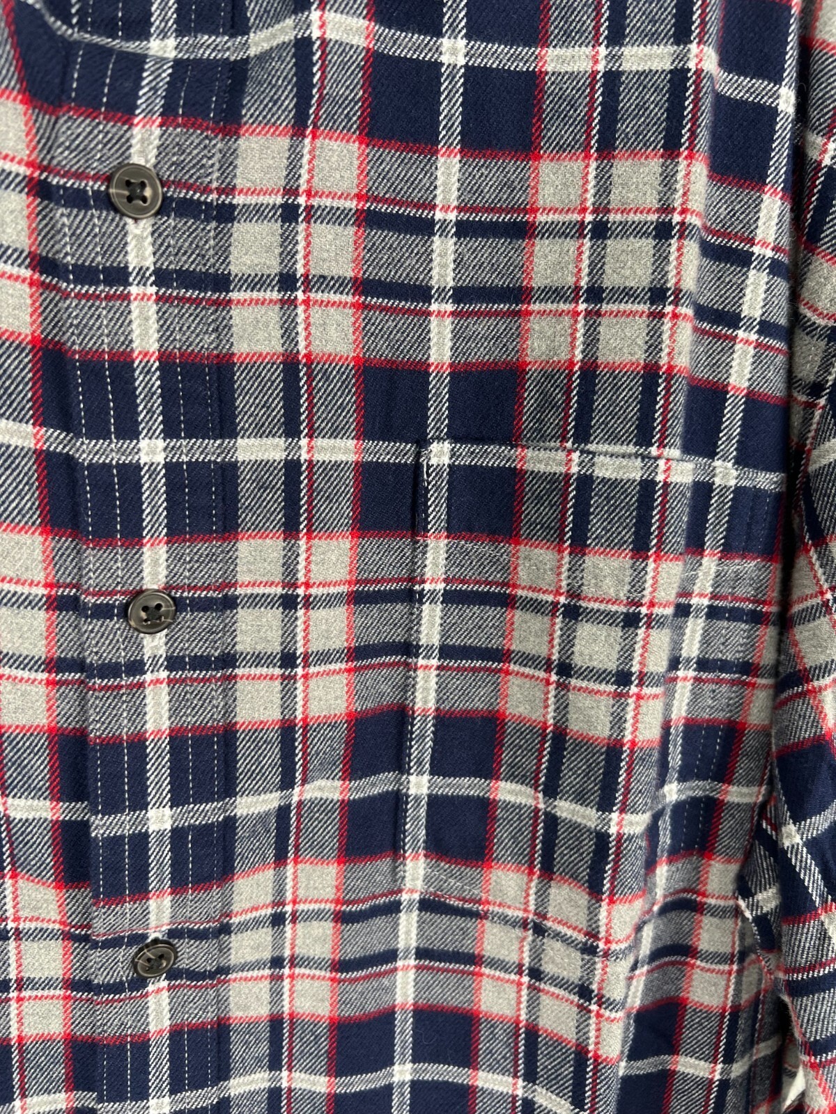Amazon Essentials Cotton Plaid Checked Shirt Blue… - image 5