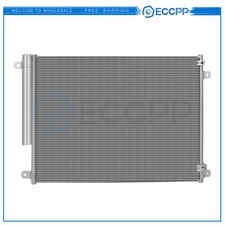 AC Condenser A/C Air Conditioning For 2016 2017 2018 Honda Civic 2-Door 4-Door