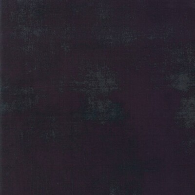 Grunge 30150 99 Onyx von Basic grau Moda Stoffe 100% Stepp Baumwolle