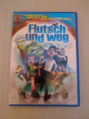 Flutsch und weg DVD, wie neu, Flushed away