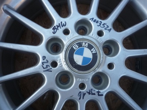 4 Stk.ALUMINIUM-FELGEN-BMW-Nr:1003521-7,00Jx16H2-LK- ET-KB- Daten siehe Bilder - Bild 2 von 12