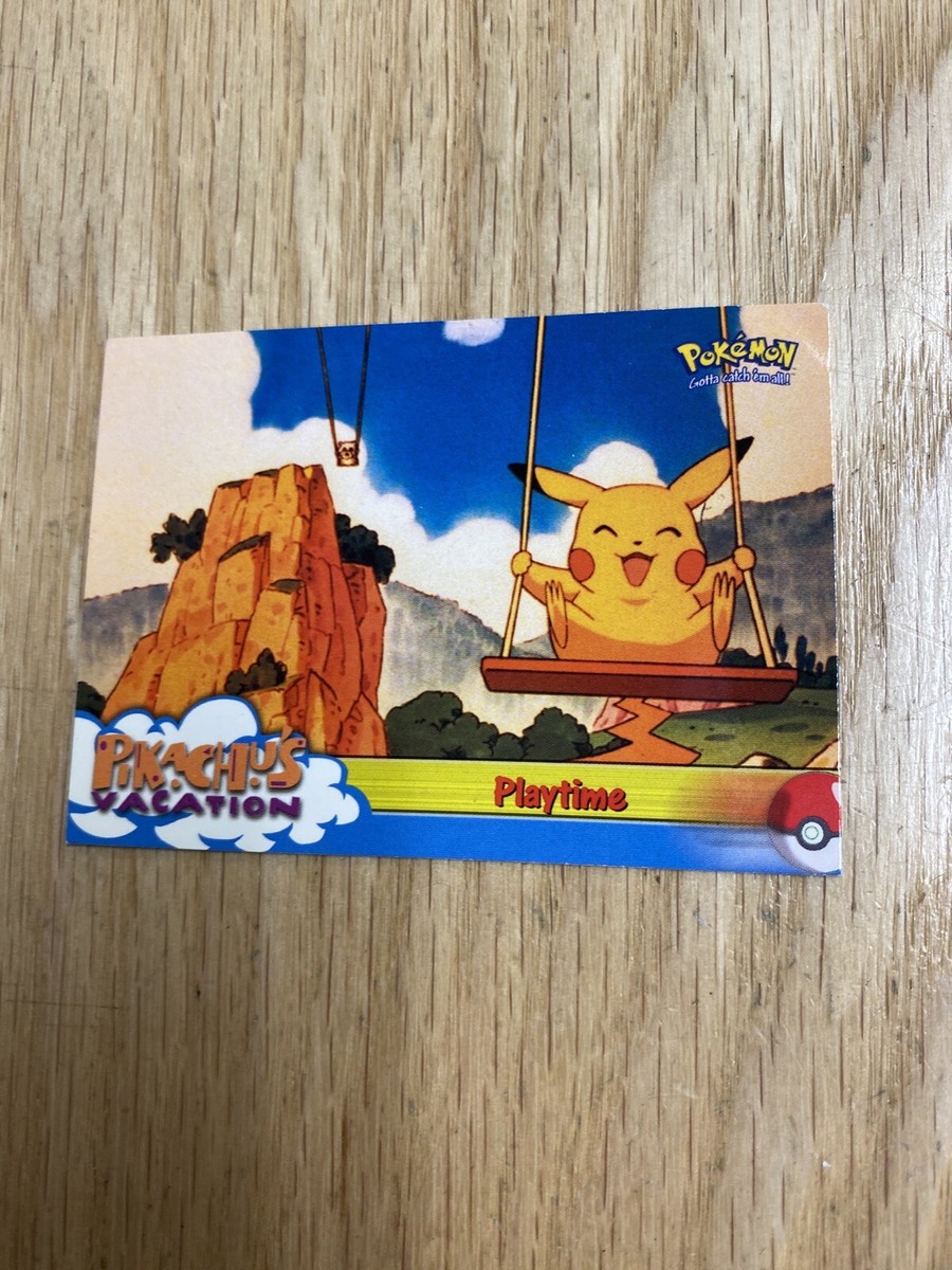 2000 Pokemon Movie Pikachu's Vacation Playtime Card #57 | eBay