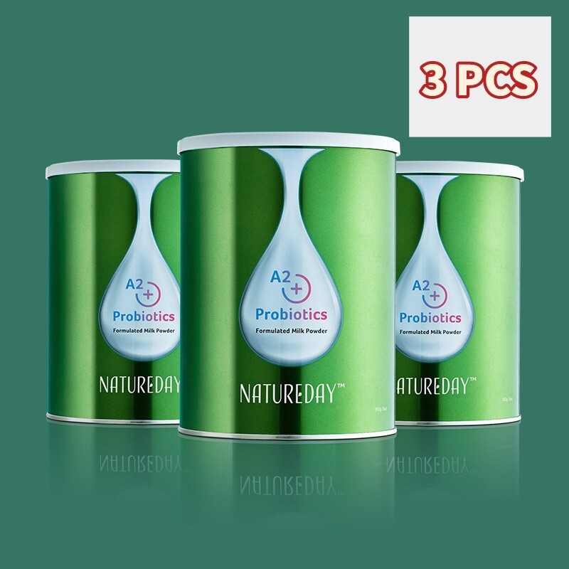 3PCS New Zealand NATUREDAY A2+ Probiotics Formulated Full Cream
