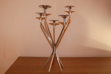 alter Kerzenleuchter Bruckmann 925er Silber 5 flammig sch&ouml;nes Design