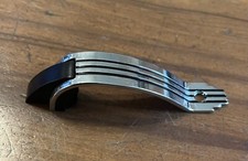 NOS Vtg Chrome Cabinet Door Pull Black Lines Handle Amerock, more available