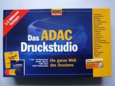 Das ADAC Druckstudio - Die ganze Welt des Druckens