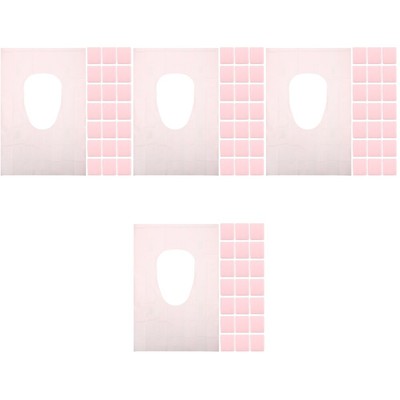 4 Count Einweg-WC-Sitz Toiletten-Sitzschoner Toiletten-Sitzpolster