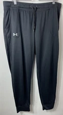 Under Armour HeatGear Joggers Men’s XL Black Loose Fit Athletic Pants