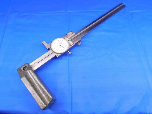 MITUTOYO NO.509-302 250mm DIAL HEIGHT GAGE 0.02mm DIAL READING +- 0.04mm