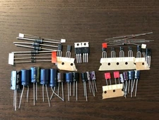 Pioneer SX-737 Power Supply & Protection Recap Kit Capacitor Upgrade Rebuild Set