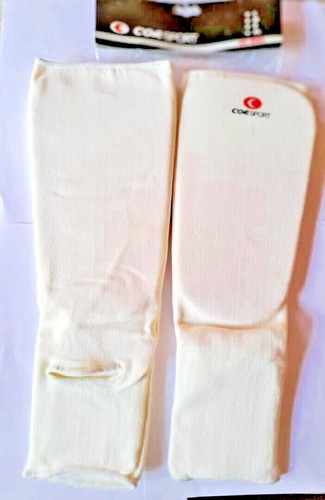 Corsport Paratibia con Piede Imbottito Tessuto Elasticizzato 8822 06 Bianco - Foto 3 di 3