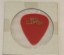 ERIC CLAPTON GUITAR PICK 1991 24 NIGHTS WORLD TOUR ERIC'S STAGE PLECTRUM *RARE*