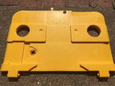 Wader Parkgarage Ersatzteil Bodenplatte gelb 35x23cm (Nr.1)