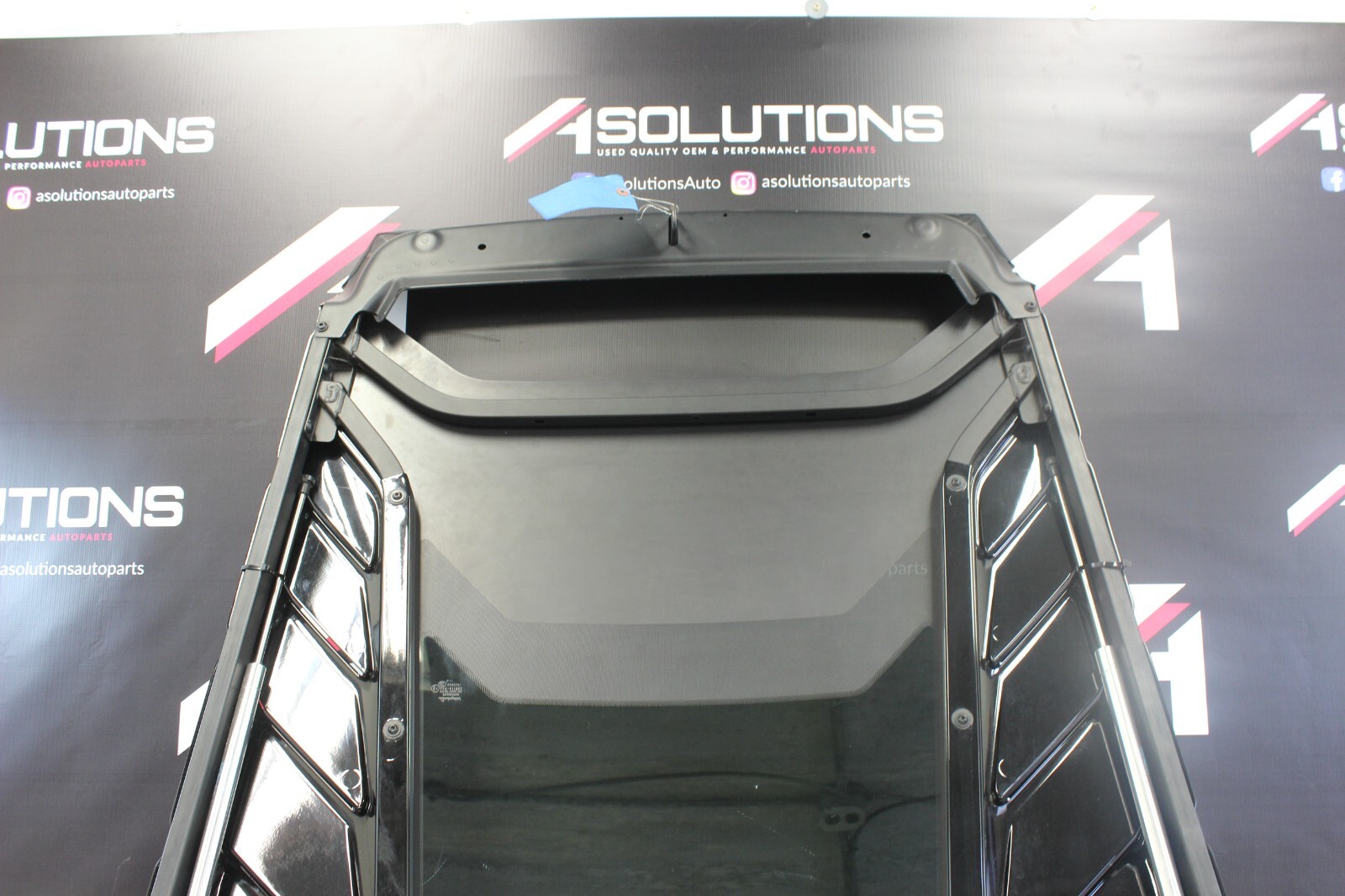 2015 LAMBORGHINI HURACAN REAR LID ENGINE HOOD BONNET COVER W/ GLASS OEM Z3M