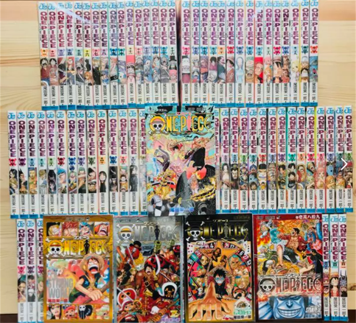 One Piece vol.1 - 102 Complete manga Comics Set Language Japanese Eiichirou  Oda