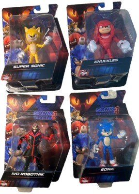 2024 Super Sonic, Sonic Pthe Hedgehog, Ivo Robotnik & Knuckles 5 