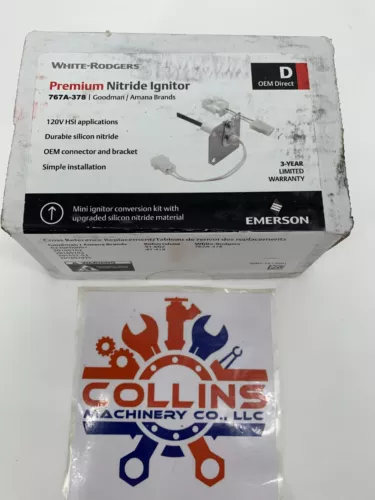 White-Rodgers Emerson 767A-378 Silicon Nitride Hot Surface Ignitor 120V HSI