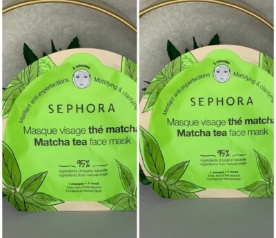 2 SEPHORA COLLECTION Matcha Face Mask ( Mattifying & Clarifying)