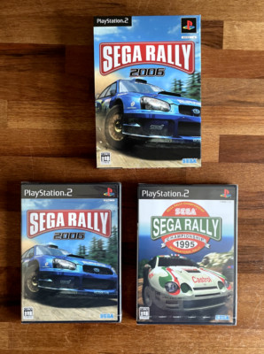 First Print Limited Edition - SEGA RALLY 2006 - Playstation 2 (NTSC-J)