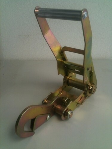 2" Short Wide Single-Locking Ratchet Handle with Bolt on Snap Hook and Spacers - Bild 2 von 4