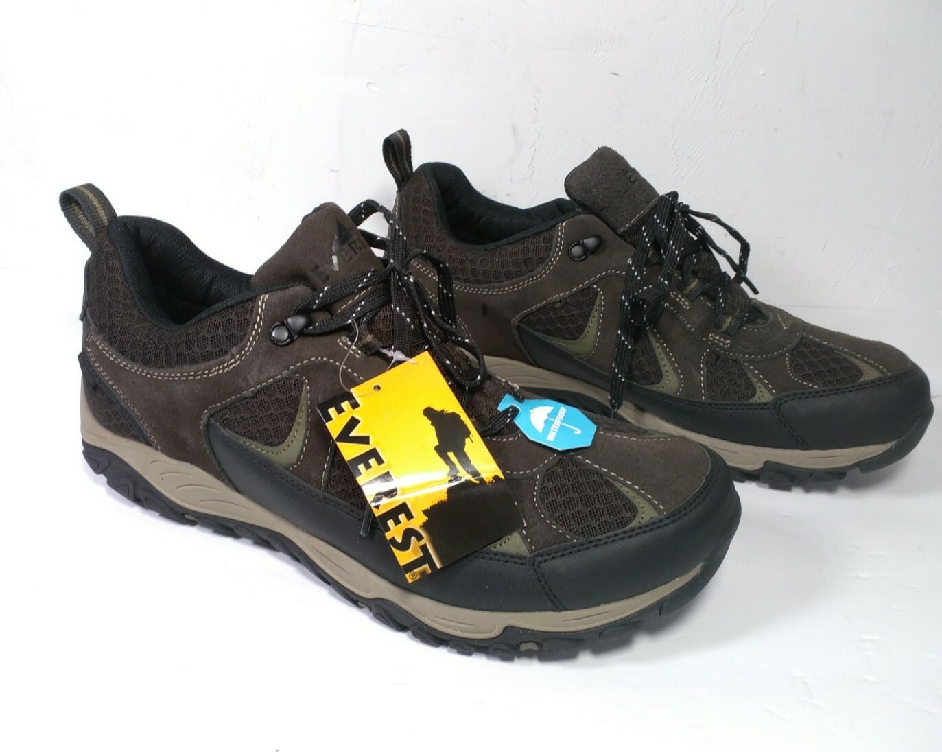 Hiking Shoes Brown Leather 