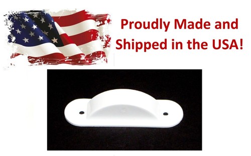 White Switch Plate Cover Guard Keep Light Switch ON Off protects your lights - Bild 1 von 17