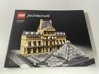 LEGO  Bauanleitung Architecture 21024 Louvre Instruction NEU 336a