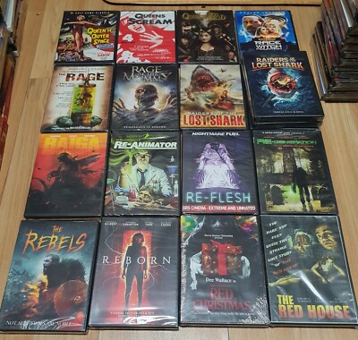 BRAND NEW Horror, Sci-Fi and Fantasy DVDs R thru Z - Buy more to save