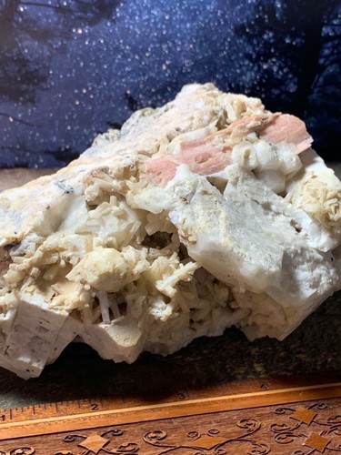 HUGE RARE SERANDITE NATROLITE ANACIME COMBO CRYSTAL MINERAL ALTAR STONE CANADA - Picture 2 of 7
