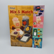 Mix  Match Around the House Plastic Canvas Pattern Booklet