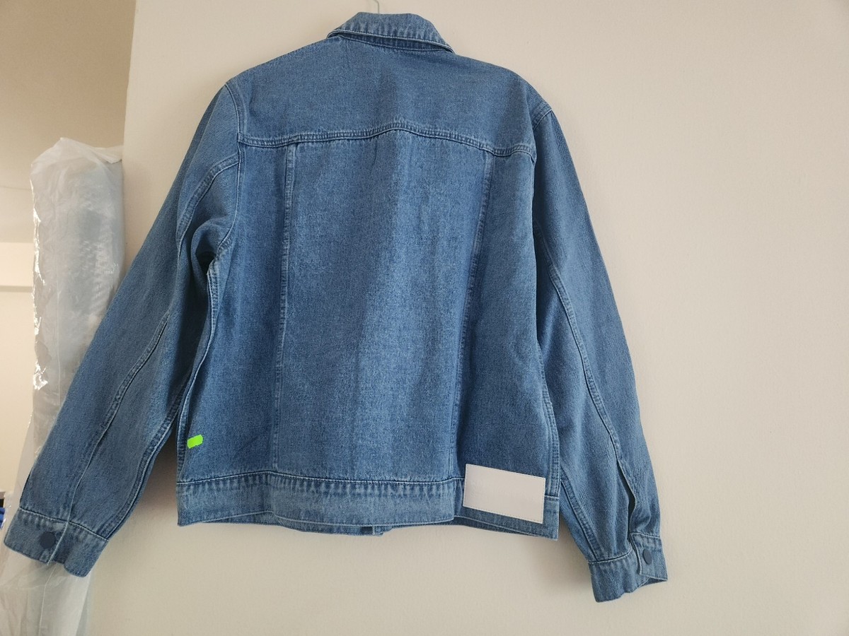 ★adidas originals x KSENIASCHNAIDER★W DENIM JACKET★ NEW ADIDAS ORIGINALS WOMENS KSENIASCHNAIDER 3-STRIPES DENIM