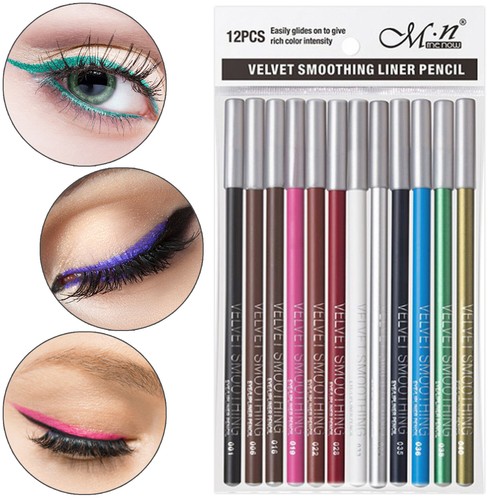 Extended Stay Intensive Kosmetik Eyeliner Stifte cremige Textur (12er Pack) - Bild 9 von 9