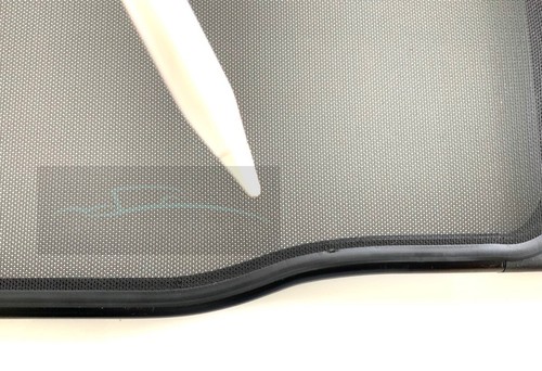 Genuine Peugeot 307 & 308CC Convertible Wind Deflector 2003-2008 Windschott - Picture 6 of 12