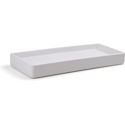 Handgefertigte Keramik Deko Tablett Bad Küche Caddy, Seife & Make-up Organizer