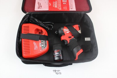 Milwaukee 3453-21 M12 FUEL 12V Hex Impact Driver Kit- New open box --9249-9252