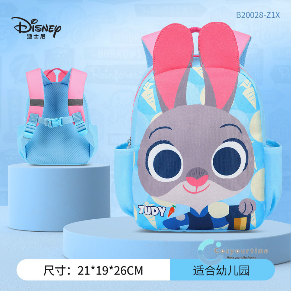 Zootopia、Zootropolis 2 Nick·Wilde Backpack Judith Schoolbag